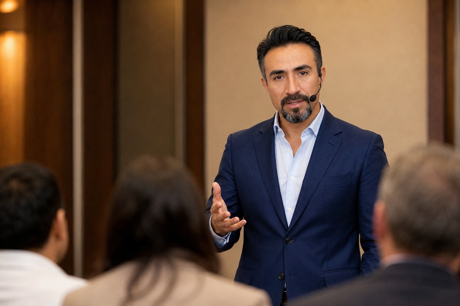 Dr. Alex Zamarripa impartiendo una formación